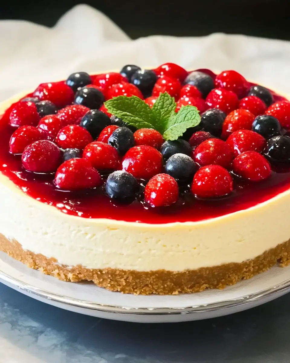 Grandma’s No-Bake Cheesecake: The Easiest Sweet Indulgence