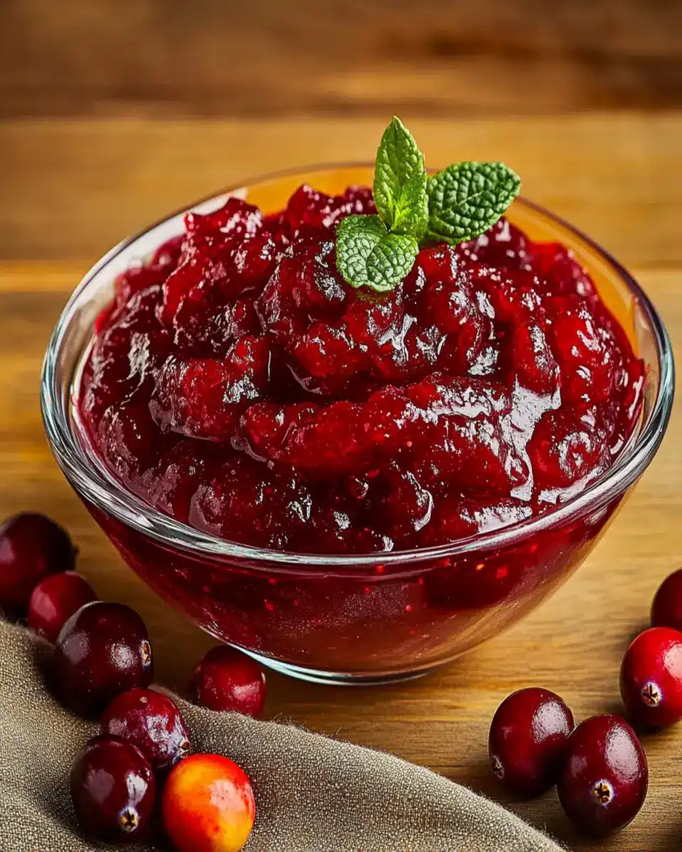 Amazing Cranberry Sauce Recipe: Bold Flavor for Every Feast
