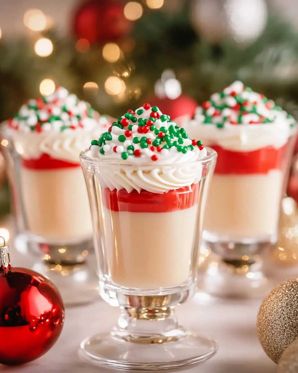 Festive Christmas Sugar Cookie Shots: Indulgent Holiday Treats