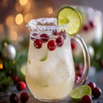 FWhite Christmas Margarita Pitcher First Image First Image