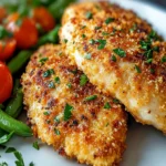 Crispy Air Fryer Parmesan Crusted Chicken First Image First Image