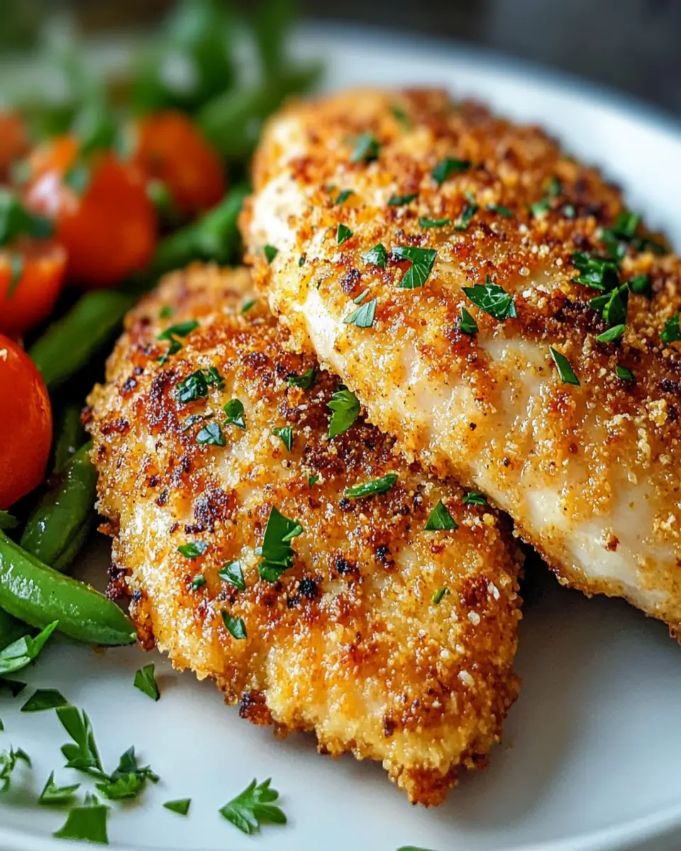 Home 1 Crispy Air Fryer Parmesan Chicken for Effortless Dinner Bliss